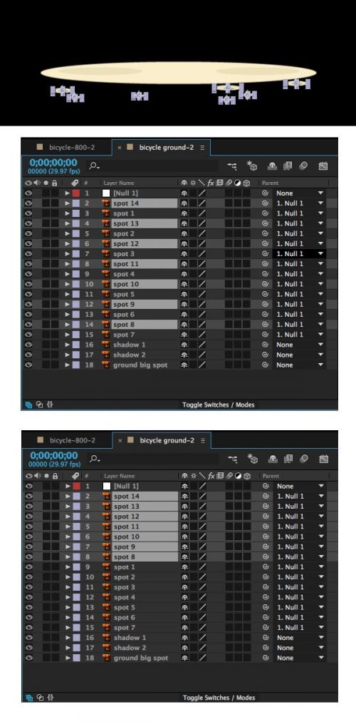 آموزش متحرک سازی دوچرخه در افترافکت